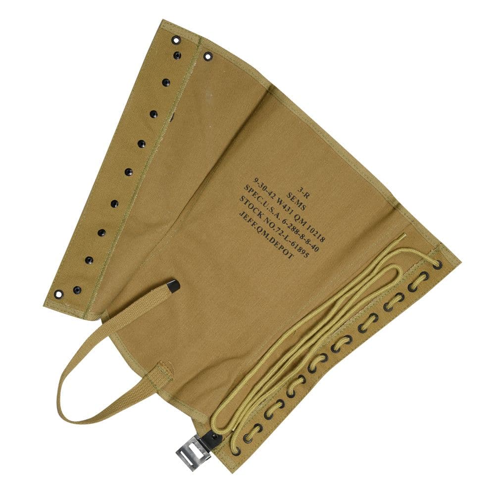 楽天市場】ゲートル M1938 3R アメリカ軍 WW2 ゲイター 脚絆 レギンス