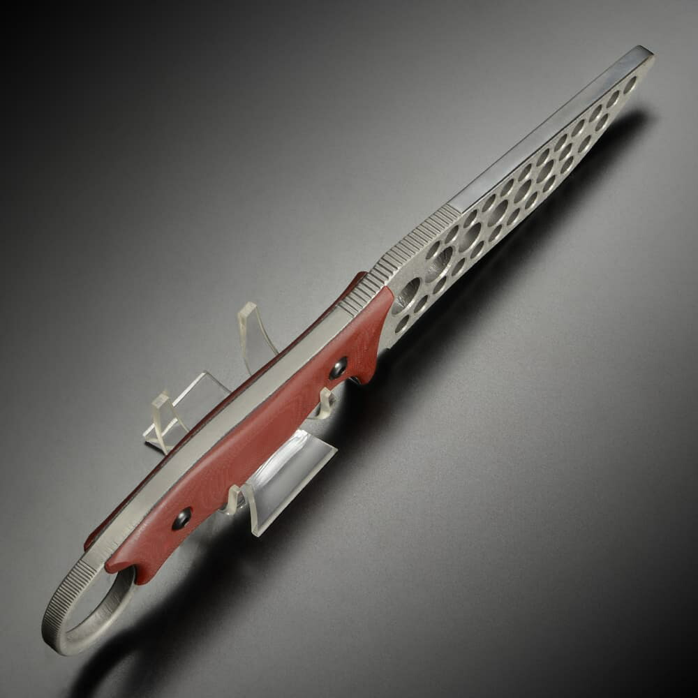 楽天市場】Makkari Knives トレーニングナイフ 間狩純平作 AT9-S