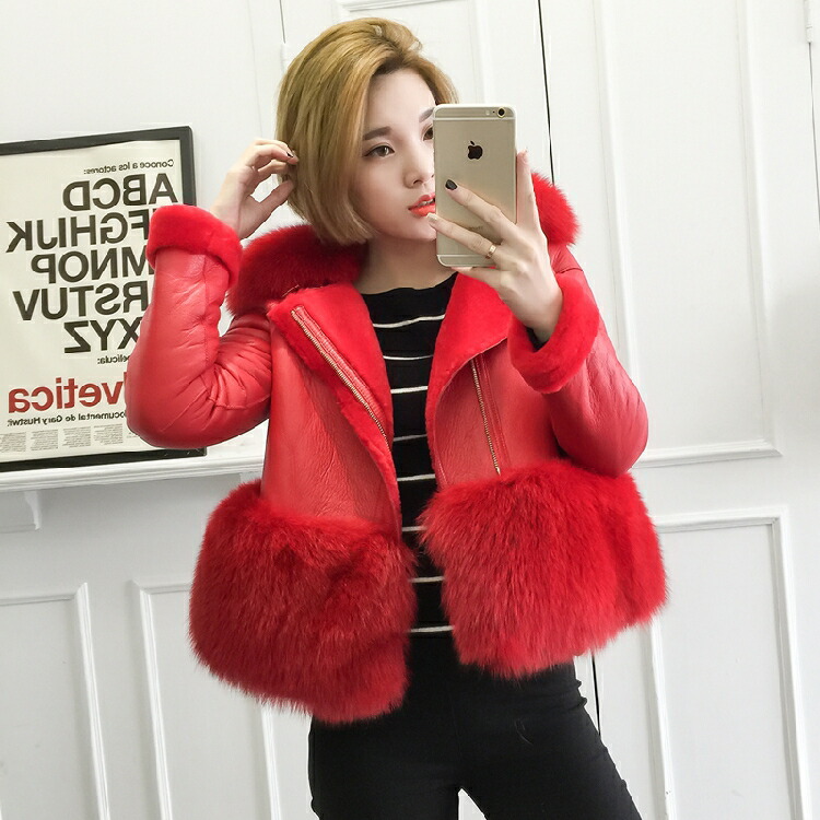 楽天市場】高級 本物 シープスキン レザージャケット セレブブランド