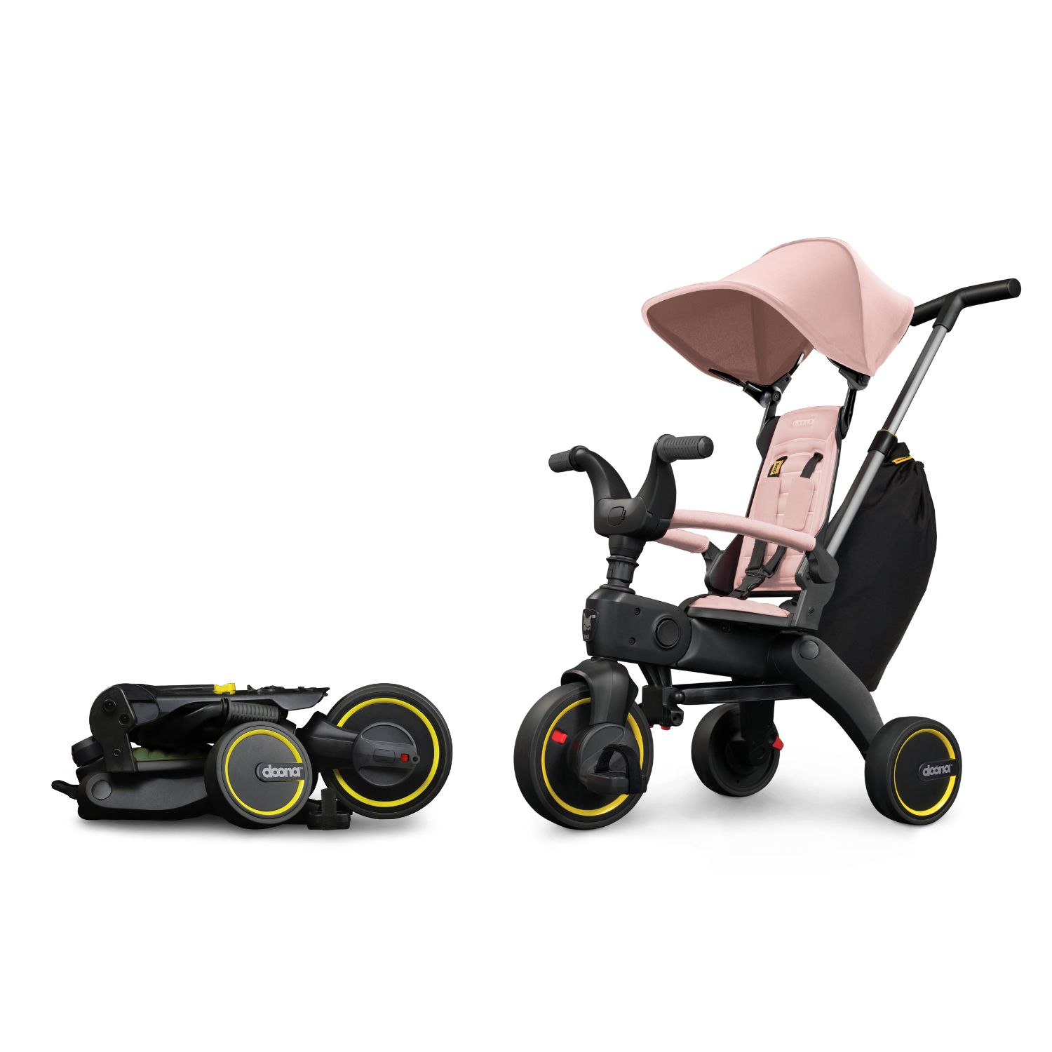 楽天市場】リキトライク 手押し棒つき 折りたたみ三輪車 10ヶ月〜3歳