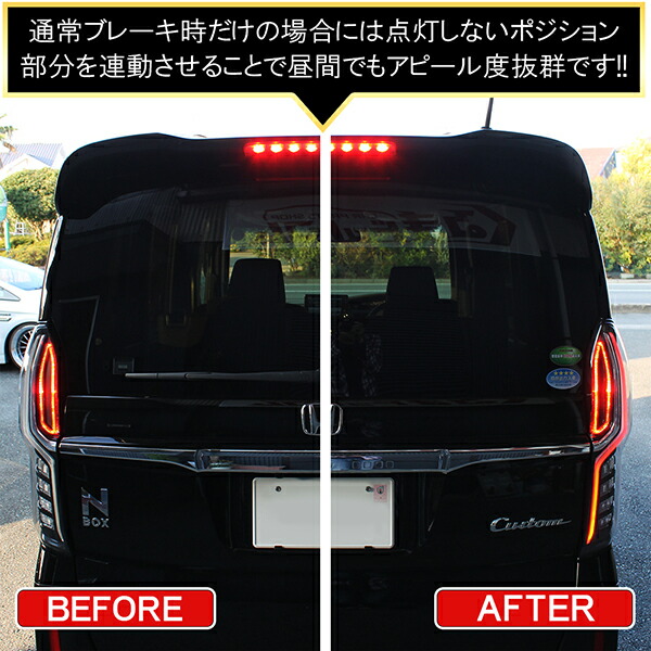 楽天市場】NBOX N-BOXカスタム JF3 JF4 前期 4灯化キット カプラーオン