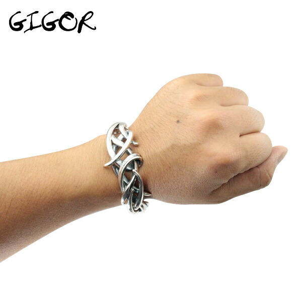 楽天市場】GIGOR ジゴロウ ドレスターバングル メンズブレスレット No