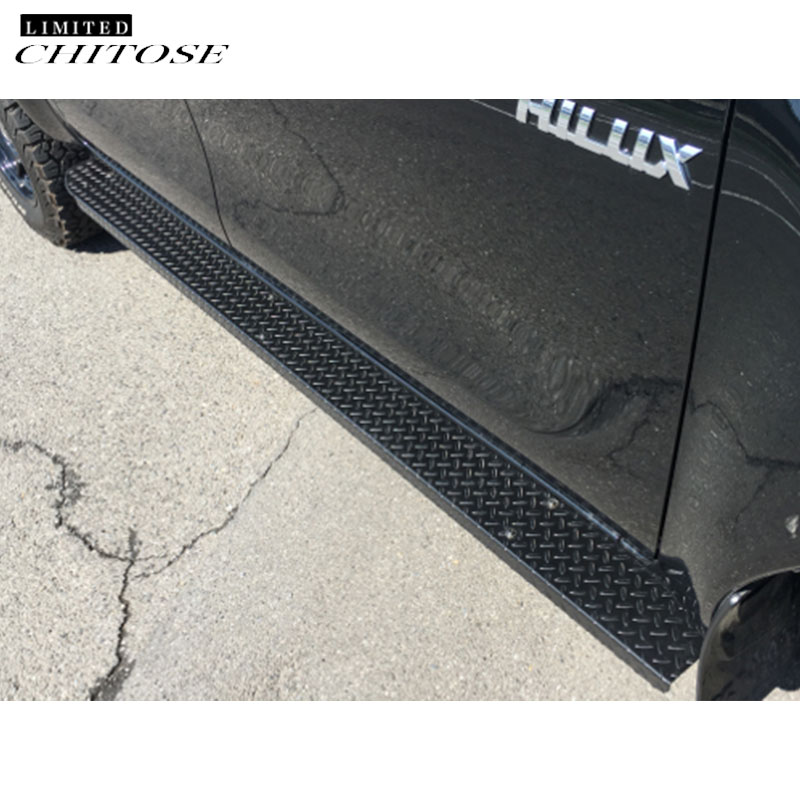 楽天市場】ハイラックス GUN125 サイドステップ スチール製 左右セット