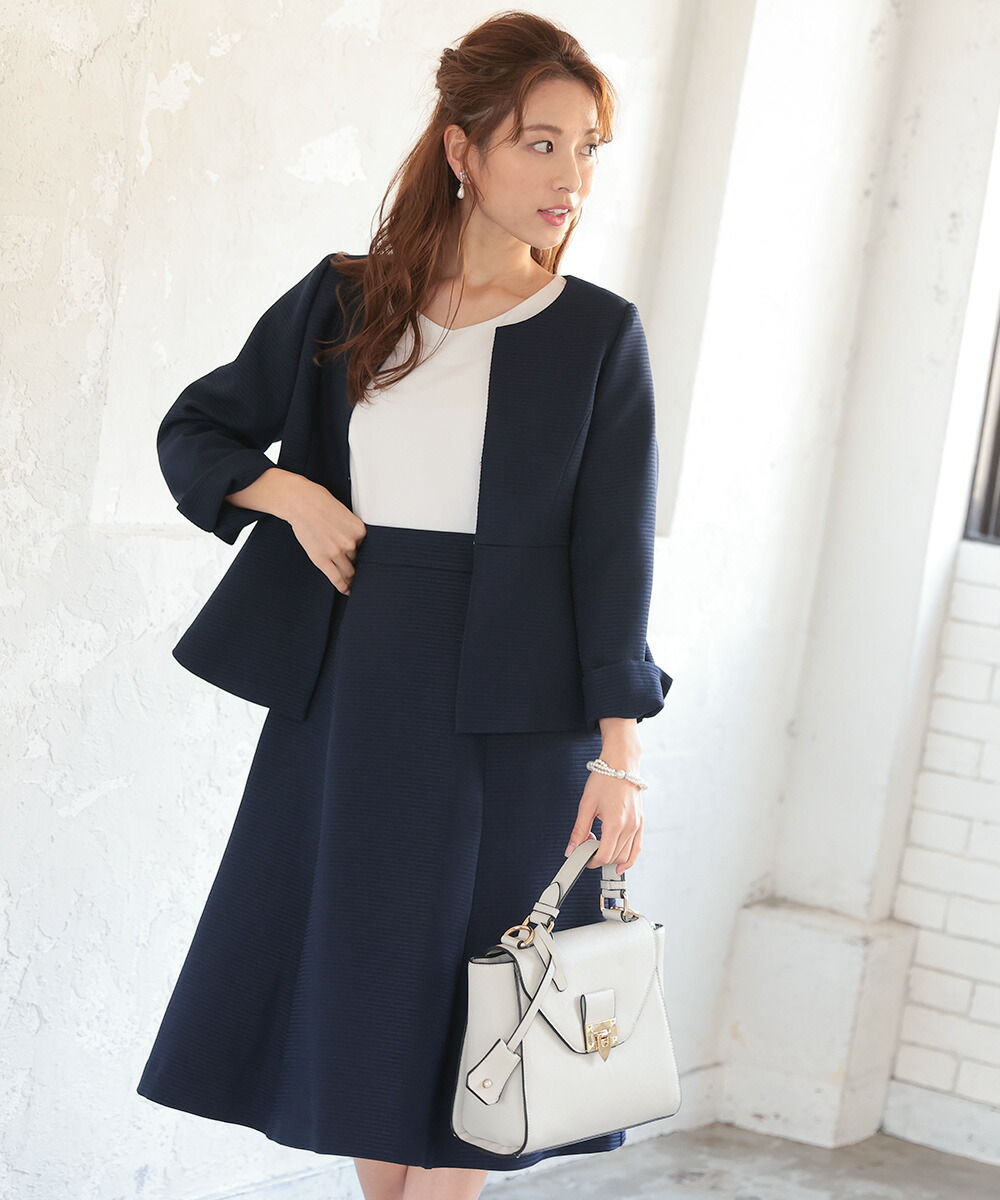 楽天市場】スーツ レディース 入学式 セットアップ セレモニースーツ