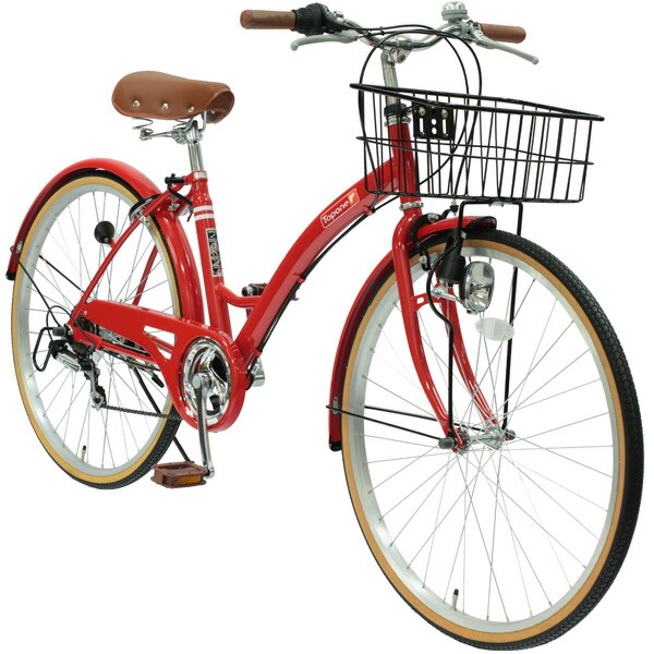 楽天市場】【自転車専門店】自転車 26インチ シティサイクル シマノ6段