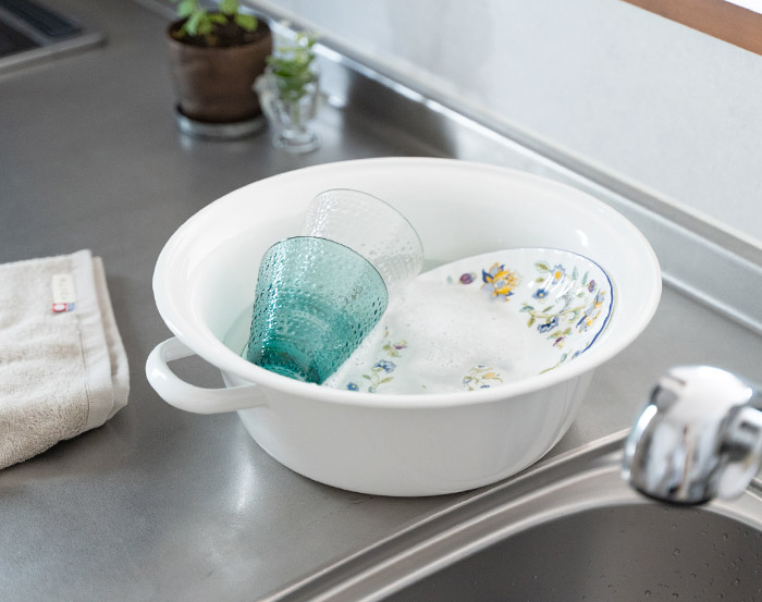 楽天市場】【楽天1位】 たらい 大型 桶 【特典付き】 琺瑯 ホーロー