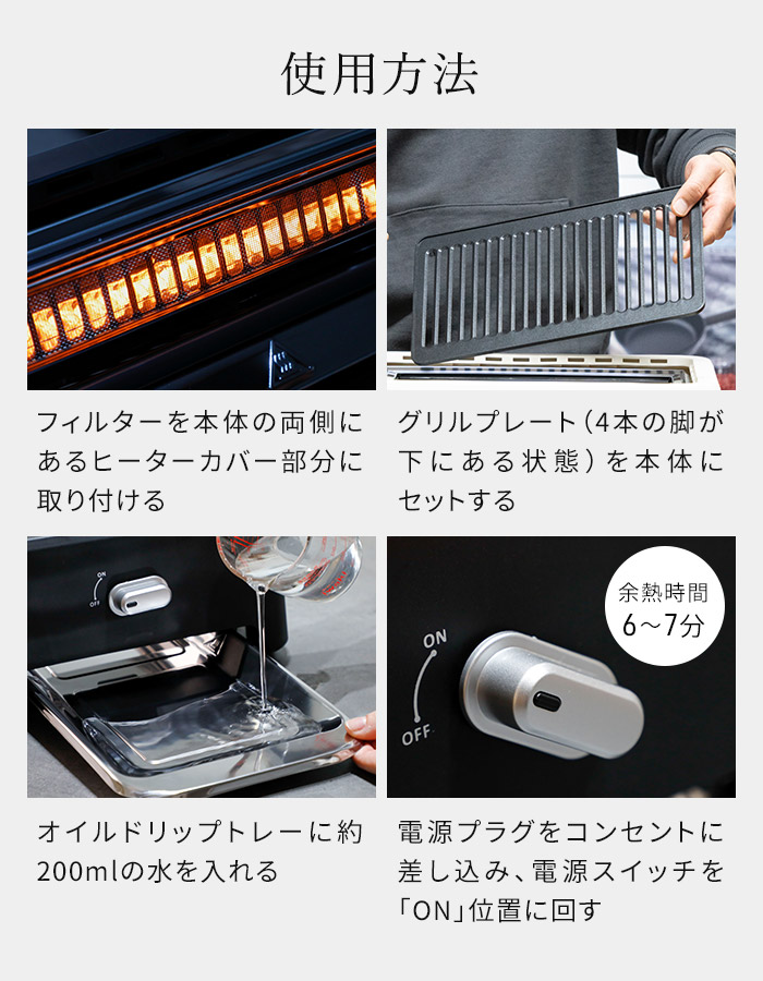 楽天市場】【楽天1位】 glamp 超無煙グリル 【選べる特典】 ホット