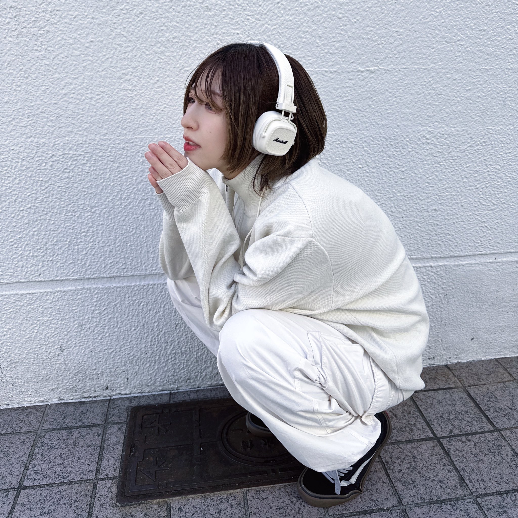 楽天市場】Marshall マーシャル Major V Cream マーシャルヘッドホン