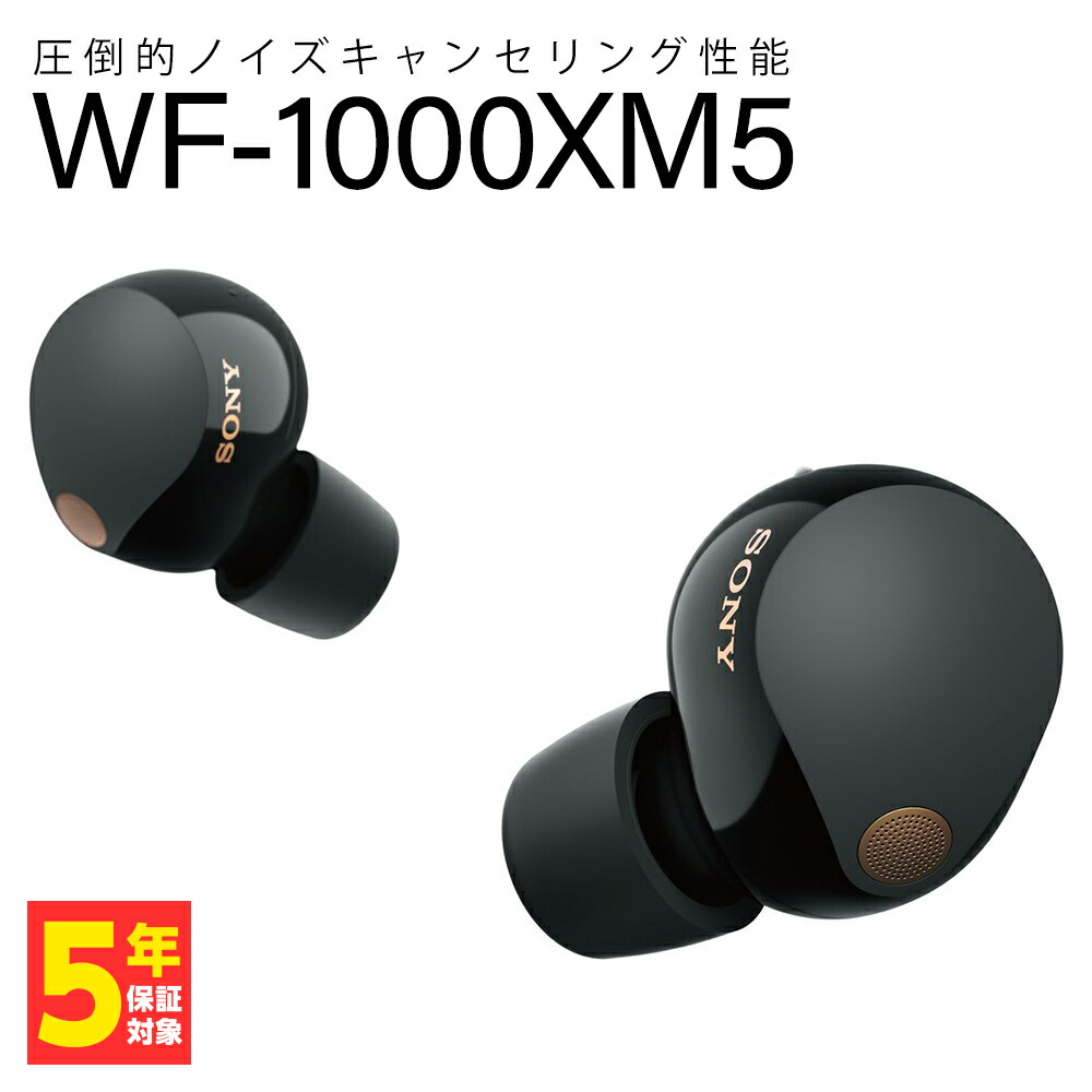 楽天市場】SONY WF-1000XM5 ソニー ブラック/プラチナシルバー 完全