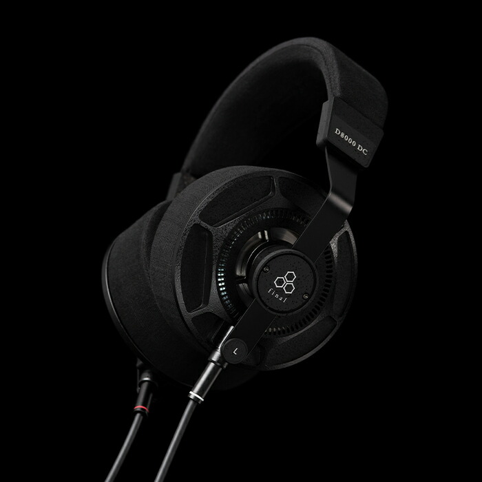 楽天市場】final D8000 DC ヘッドホン 有線 平面磁界型ヘッドホン