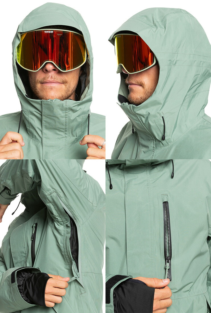 楽天市場】2025 QUIKSILVER クイックシルバー MISSION GORE-TEX JK