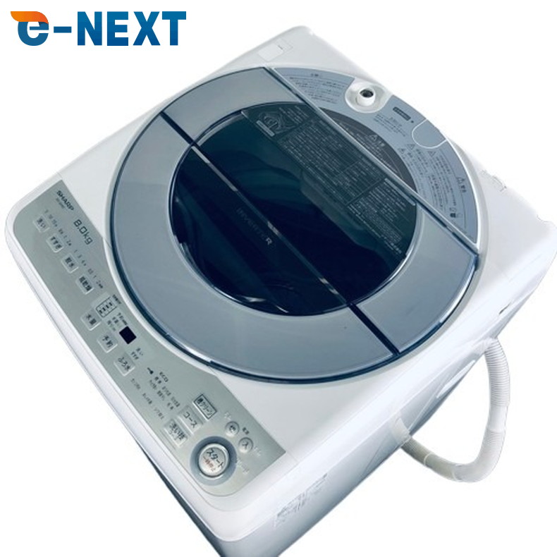 楽天市場】シャープ 全自動洗濯機 8kg ES-GV8H-Nの通販