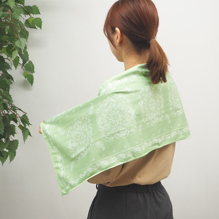 楽天市場】【即出荷】 冷却タオル PAISLEY クールタオル A672 現代百貨