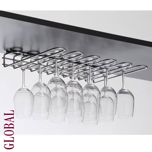 楽天市場】5列グラスラック グラスラック 吊下げグラスラック ワイン