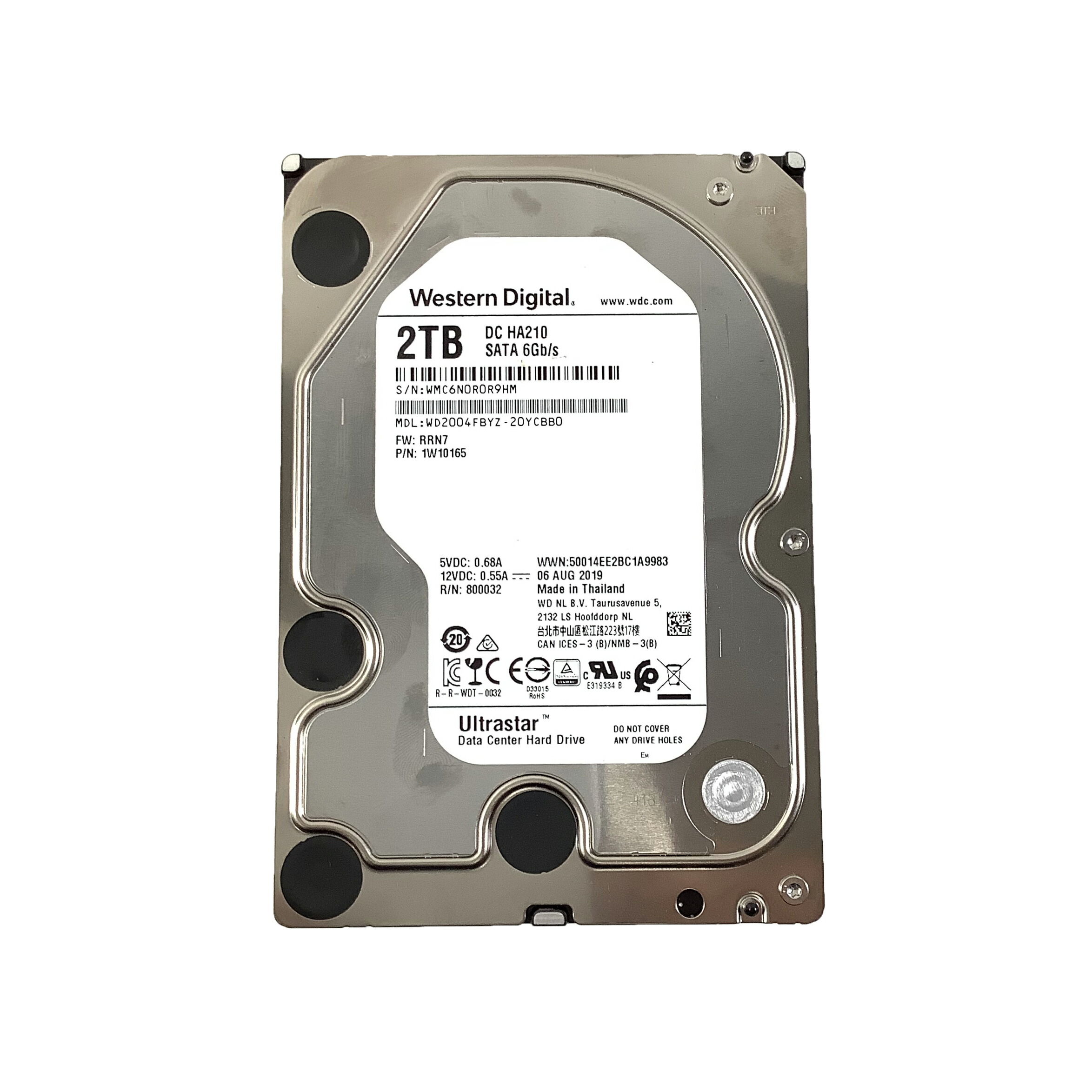 楽天市場】R022-2 TB 3.5 インチ SATA HDD 1点 WD/seagate/HPE/TOSHIBA