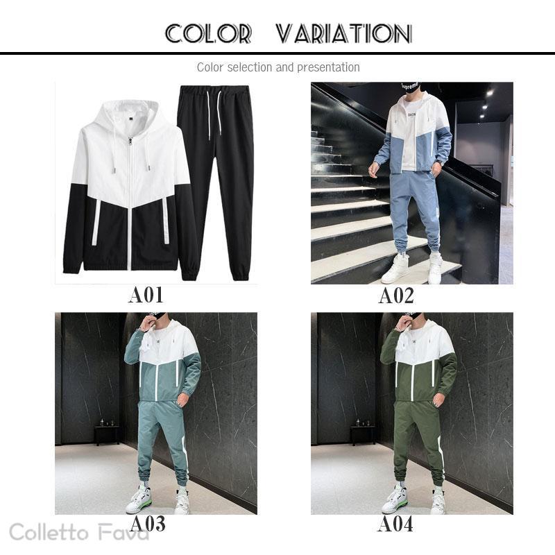 楽天市場】セットアップ メンズ 秋 春 ジップアップ パーカー フード付