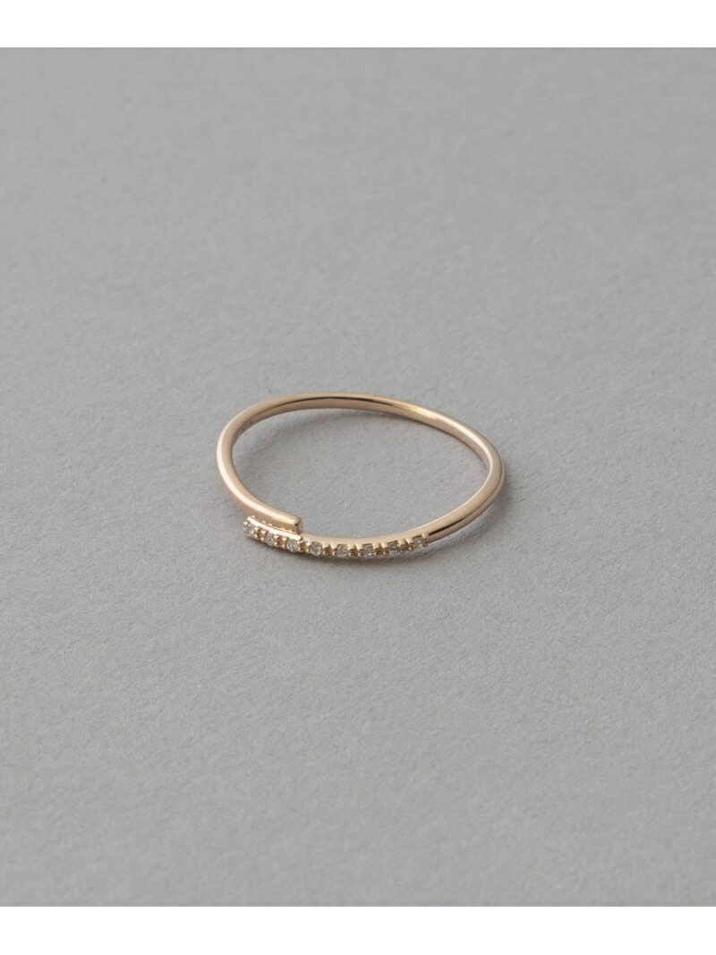 楽天市場】[レイヤード] K10YG ダイヤモンド リング ete エテ