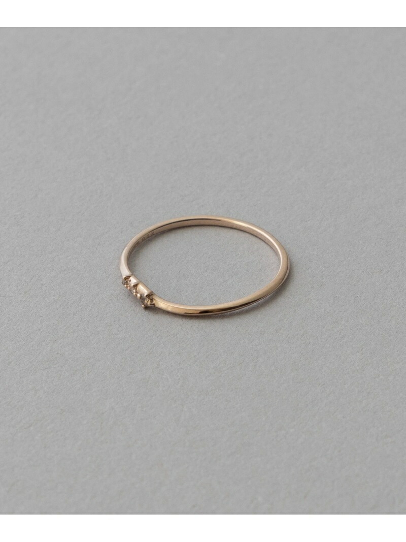 楽天市場】[レイヤード] K10MPG ブラウンダイヤモンド リング ete エテ