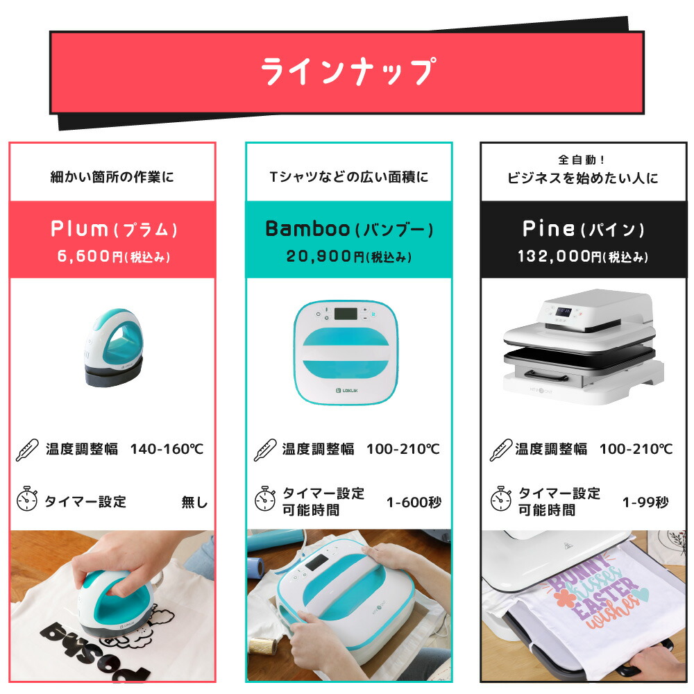 楽天市場】手動アイロンプレス機 シンプルプレス Bamboo バンブー