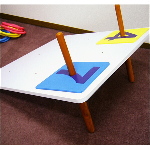 楽天市場】木製抽選輪投げ[輪なげ・わなげ]ゲームA ポリ製輪付