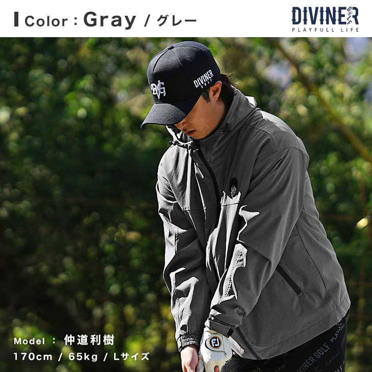 楽天市場】【DIVINER GOLF】ゴルフウェア メンズ パーカー ブランド