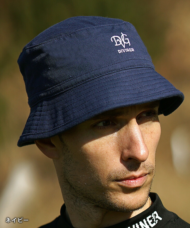 楽天市場】【DIVINER GOLF】 帽子 メンズ バケットハット ブランド
