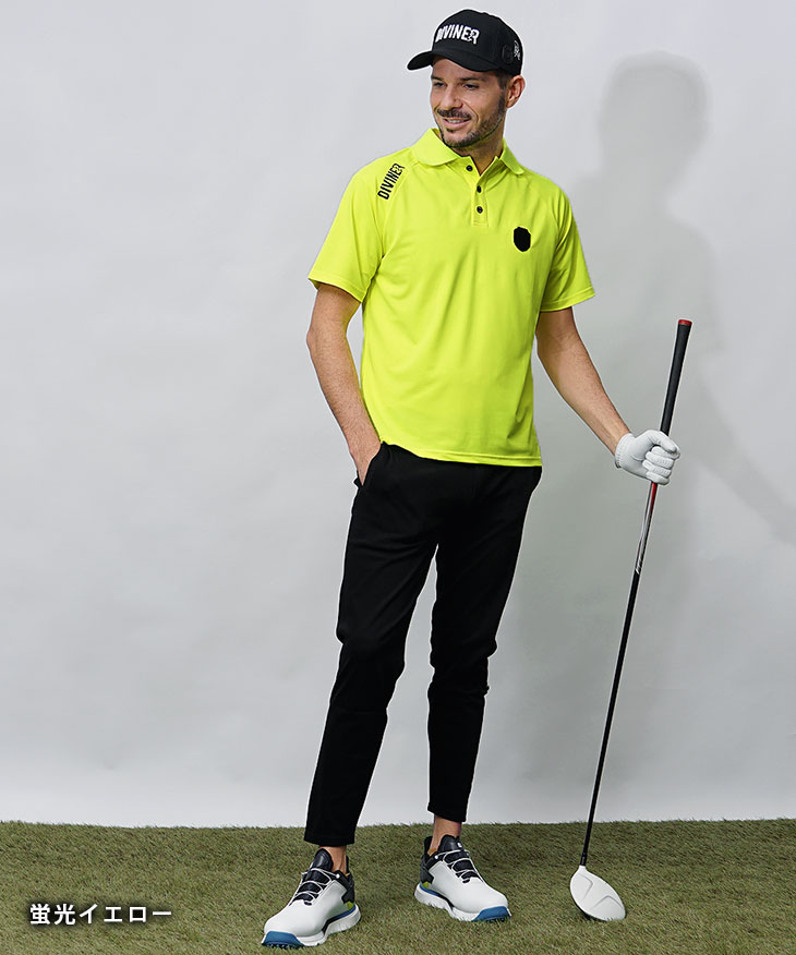楽天市場】【DIVINER GOLF】 ゴルフウェア メンズ 春 ポロシャツ 半袖