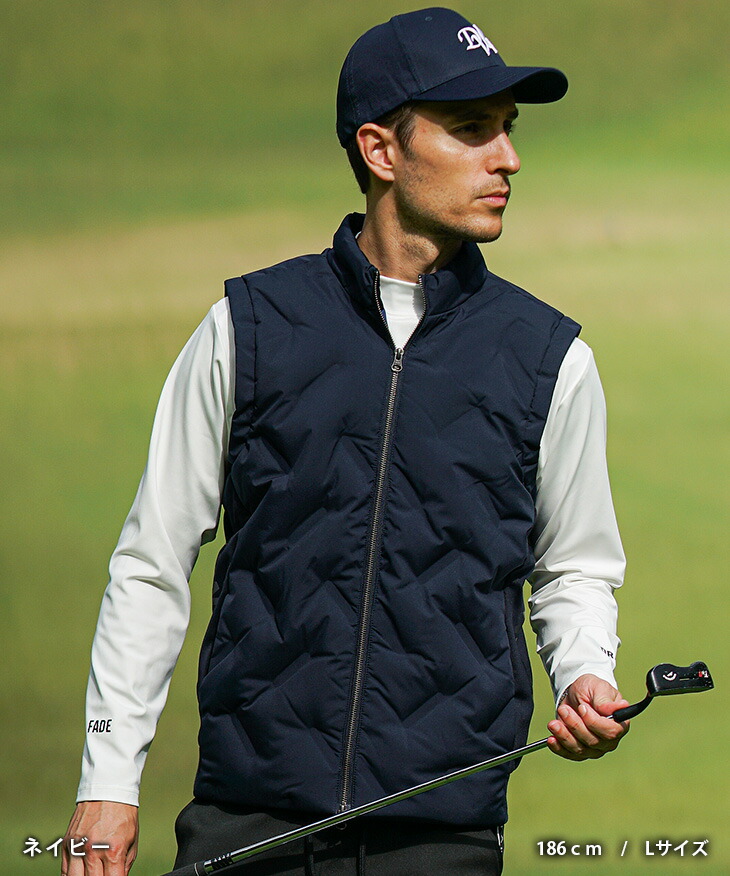 楽天市場】【DIVINER GOLF】 ゴルフウェア メンズ ダウンベスト