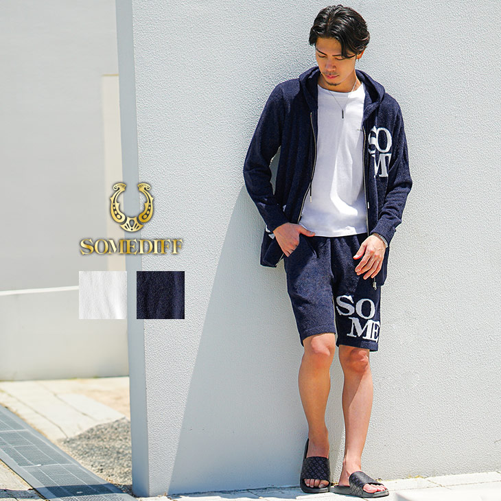 楽天市場】セットアップ メンズ ブランド ハーフパンツ メンズ