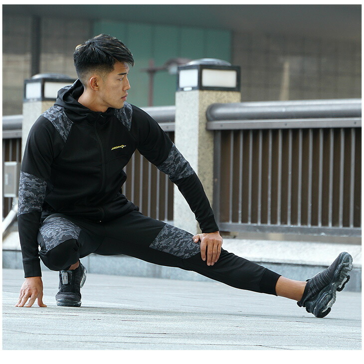 楽天市場】セットアップ メンズ トレーニング ジャージ上下