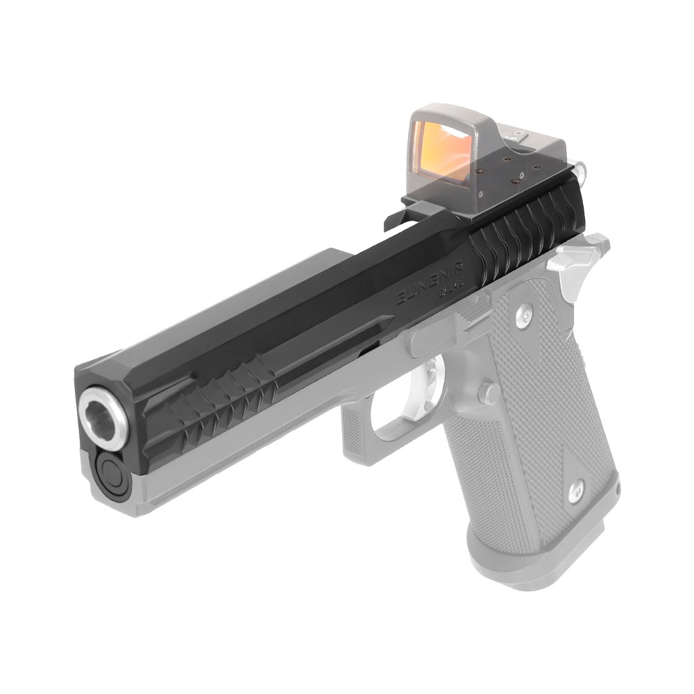 楽天市場】電動ハイキャパE用 カスタムスライド GUNGNIR ガングニール