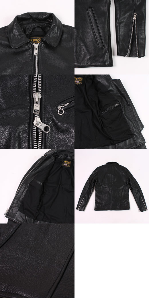 楽天市場】VANSON (バンソン) ENFIELD-SLIM FITTED SOFT COW LEATHER