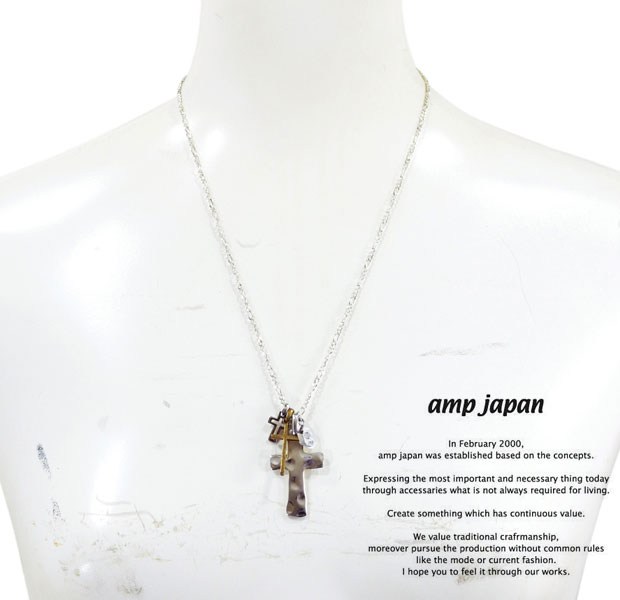楽天市場】アンプジャパン amp japan 1AO-110 Cross with Silver Brass