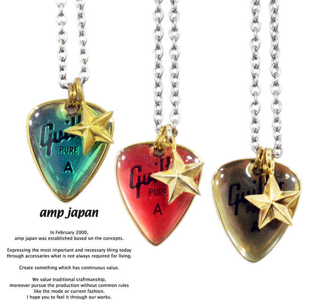 楽天市場】アンプジャパン amp japan 11AD-826 Color Pic Necklace AMP