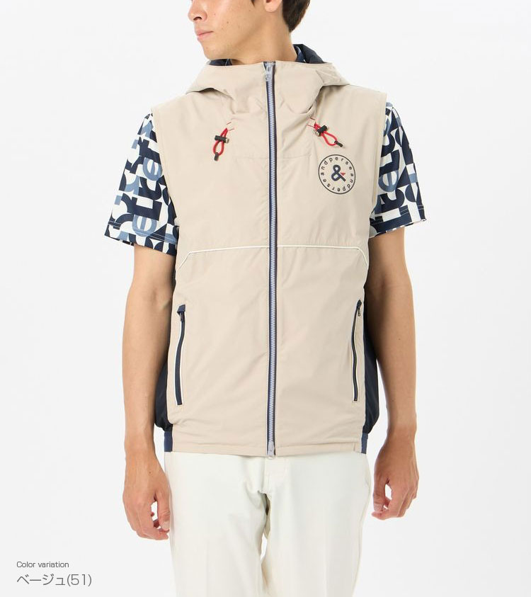 楽天市場】アンパスィ and per se ゴルフウエア メンズ ベスト