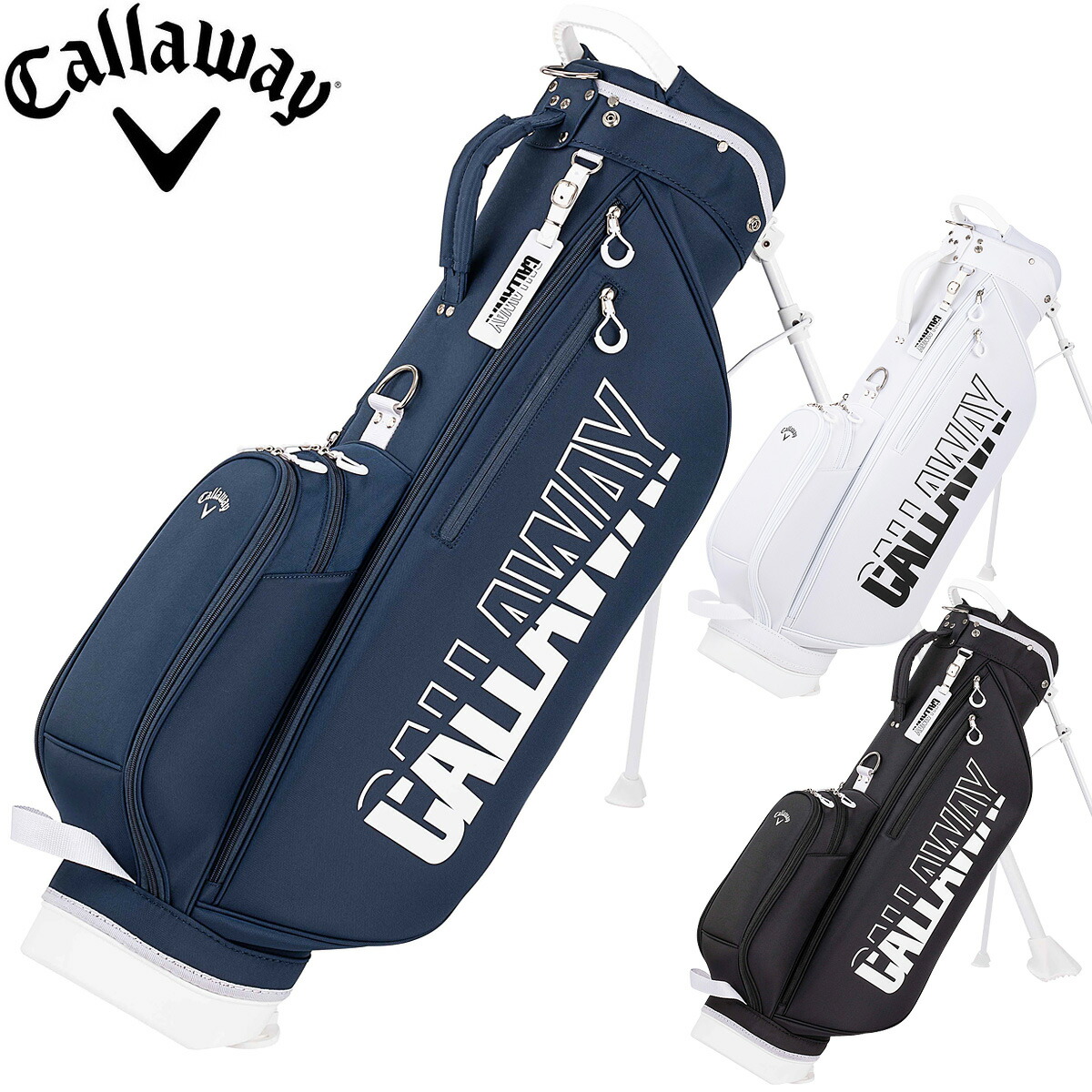 callaway ゴルフキャディバッグ レディース ネイビー callaway ゴルフ