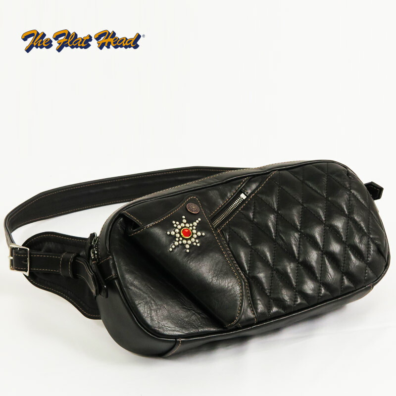 楽天市場】フラットヘッド THE FLAT HEAD ホースハイド ボディバッグ