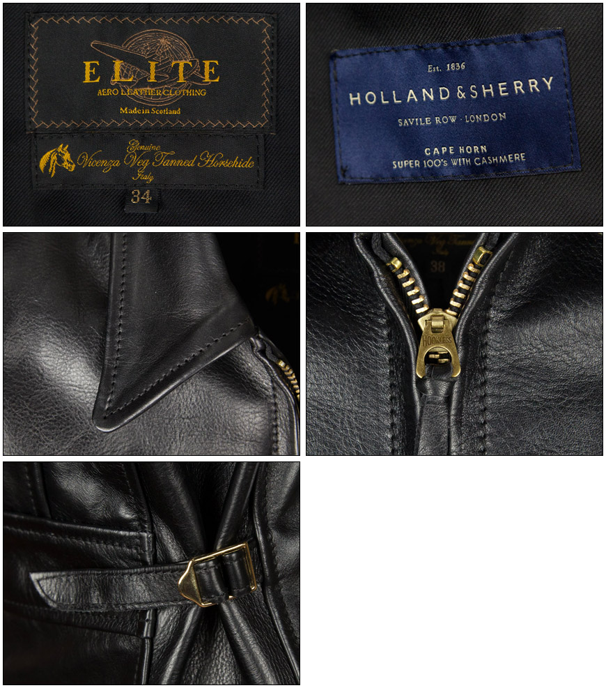 楽天市場】エアロレザー AERO LEATHER エリートコレクション Halfbelt