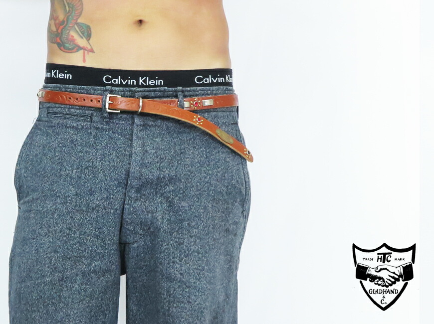 楽天市場】GLAD HAND × HTC ナロースタッズベルト 0.75inch Hollywood