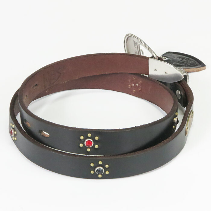 楽天市場】GLAD HAND × HTC ウエスタン スタッズ レザーベルト