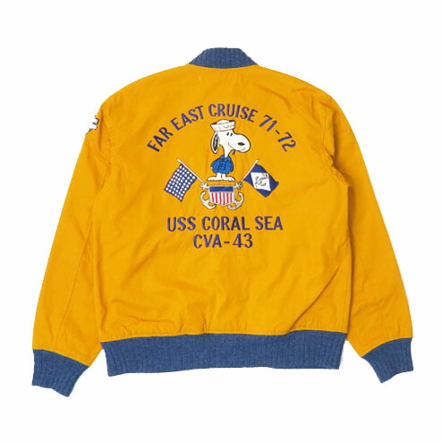 楽天市場】バズリクソンズ Buzz Rickson's ツアージャケット SNOOPY