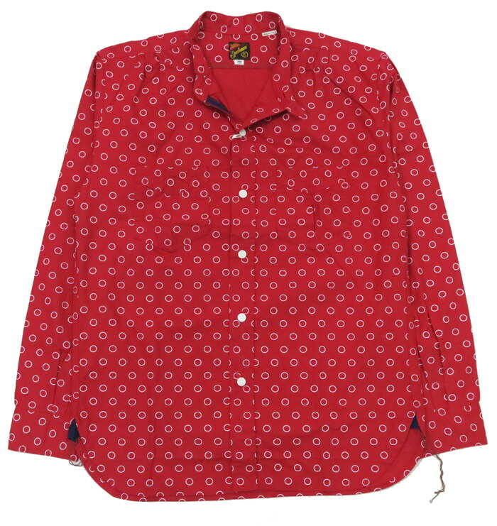 楽天市場】シュガーケーン SUGAR CANE MFSC NOS レッドキャリコ 抜染