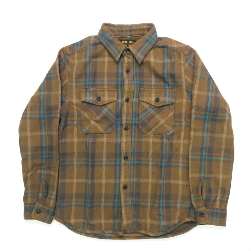 楽天市場】UES ウエス チェック エクストラヘビーネルシャツ 長袖