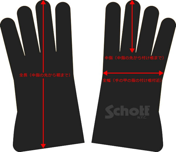 楽天市場】ショット Schott ディアスキン グローブ バイカー 鹿革