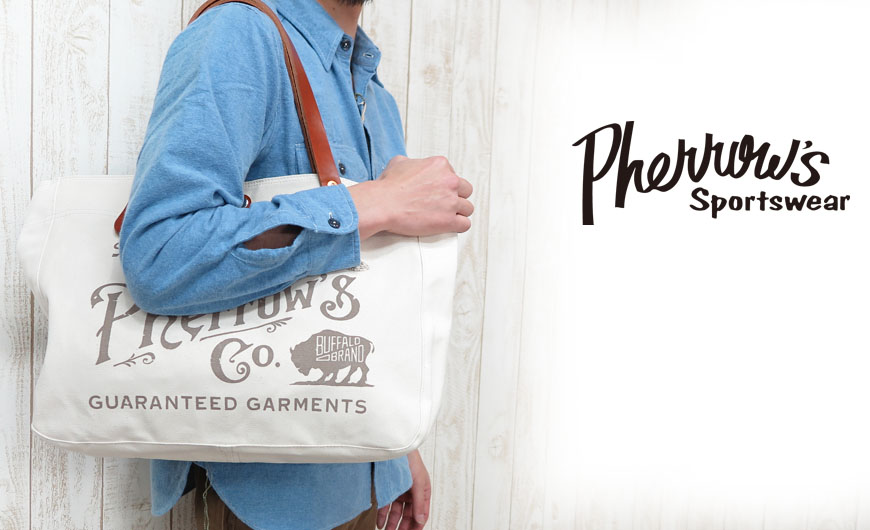 楽天市場】フェローズ Pherrow's トートバッグ 2WAY TOTE BAG