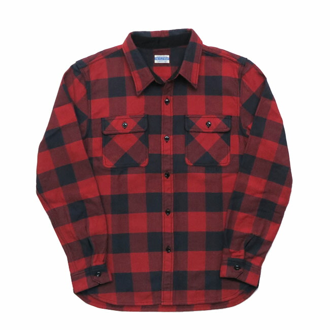 楽天市場】フラットヘッド THE FLAT HEAD 長袖 ブロック チェック