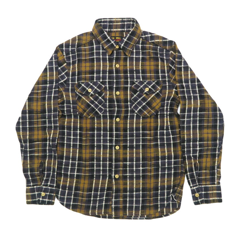 楽天市場】UES ウエス チェック スラブネルシャツ 長袖 502554 【2025