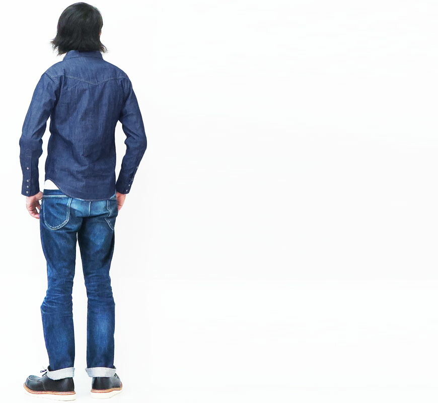 楽天市場】フェローズ Pherrow's 長袖 シャンブレー ウエスタンシャツ