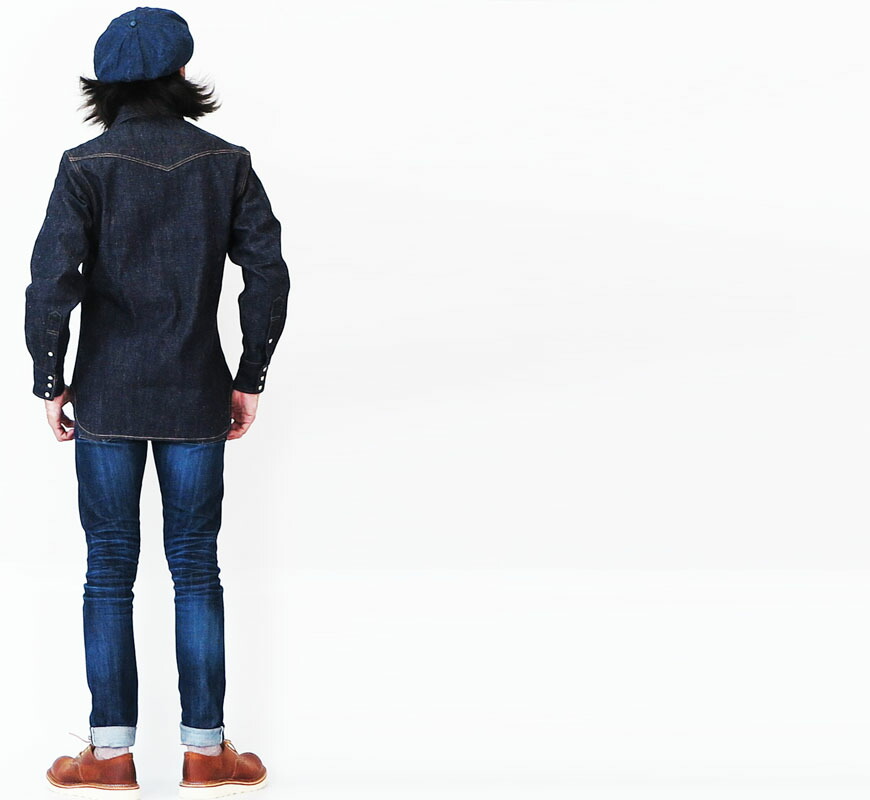 楽天市場】ウェアハウス WAREHOUSE デニム ウエスタンシャツ ロング