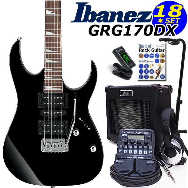 楽天市場】GIo Ibanez GRG170DX BKN アイバニーズ エレキギター初心者